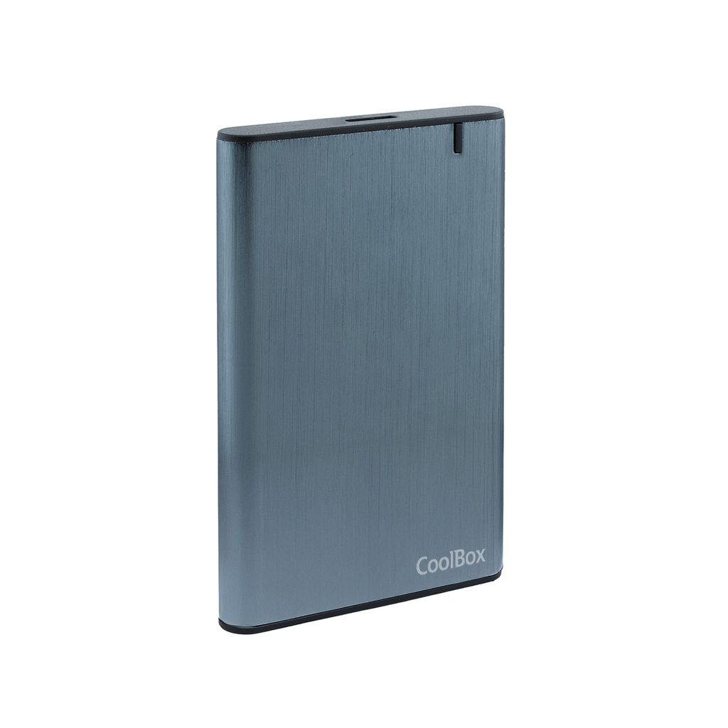 CAJA EXTERNA HDD/SSD 2.5'' SLIM USB3.0 GRIS COOLBOX