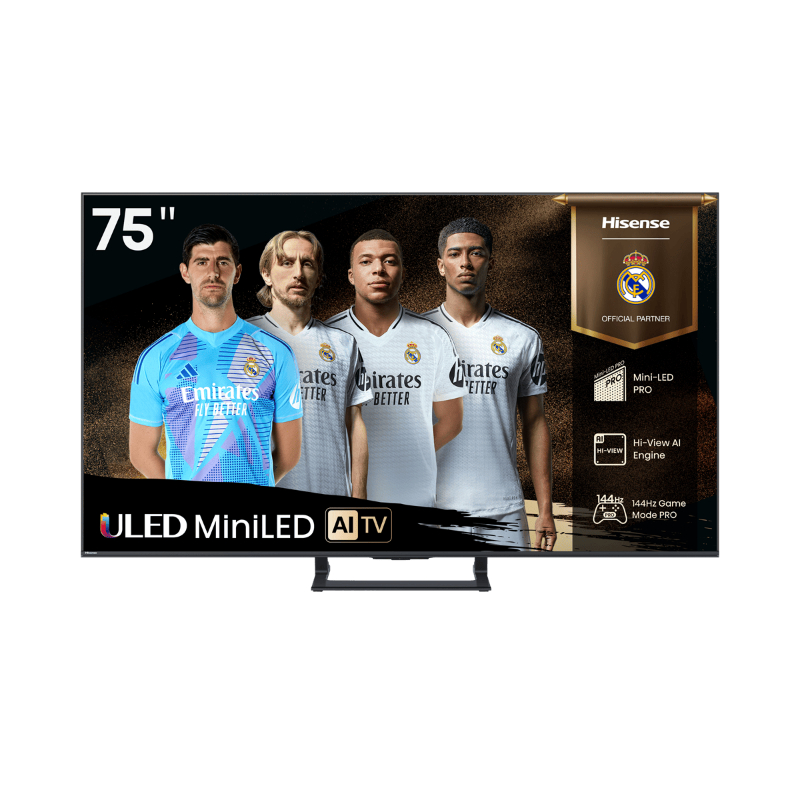 TELEVISOR 75" MINILED UHD 4K QUANTUM DOT 144Hz 75E8Q SMART TV HISENSE