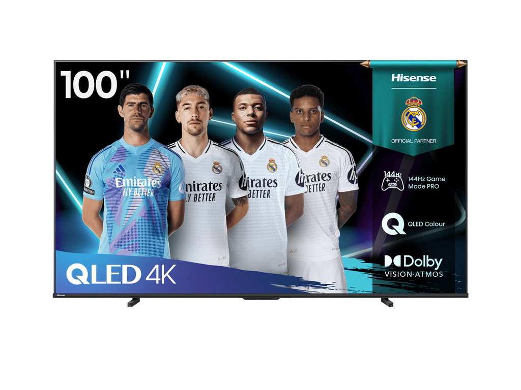 TELEVISOR 100" QLED UHD 4K QUANTUM DOT 144Hz 100E7Q PRO SMART TV HISENSE