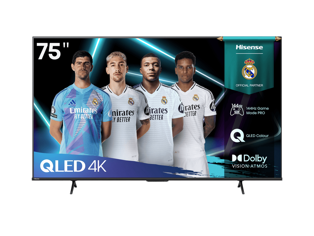TELEVISOR 75" QLED UHD 4K QUANTUM DOT 144Hz 75E7Q PRO SMART TV HISENSE