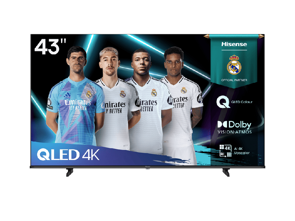 TELEVISOR 43" QLED UHD 4K QUANTUM DOT 43E7Q SMART TV HISENSE