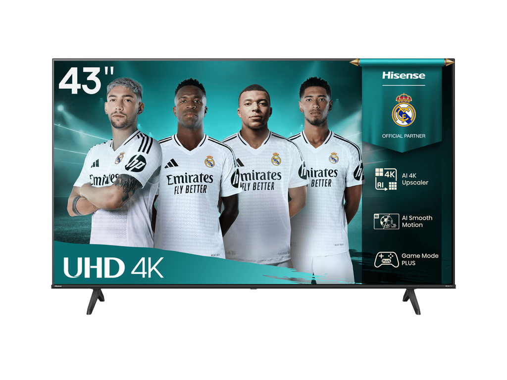 TELEVISOR 43" UHD 4K 43A6Q SMART TV HISENSE