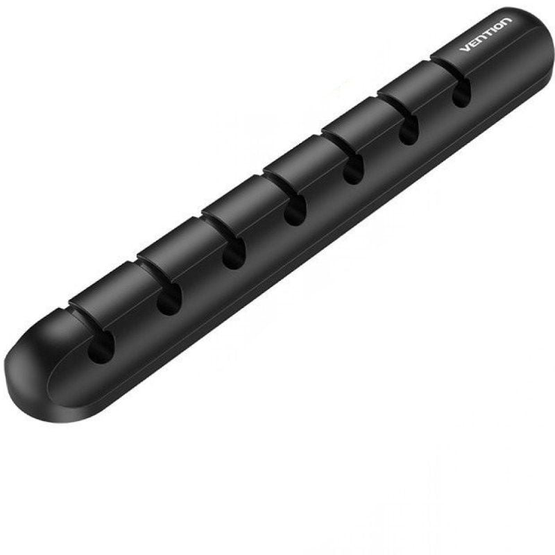ORGANIZADOR CABLES EN ESPIRAL 7 PUERTOS NEGRO VENTION