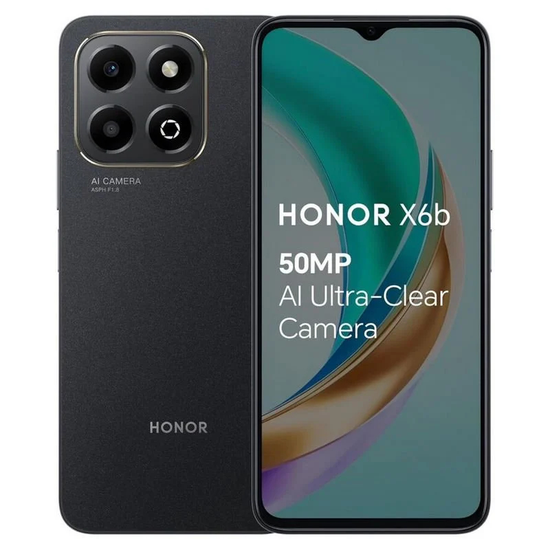 SMARTPHONE HONOR X6b 6.56" (4+128GB) NEGRO