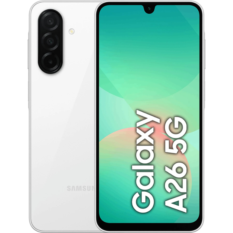 SMARTPHONE SAMSUNG GALAXY A26 5G 6.7" 256 GB BLANCO