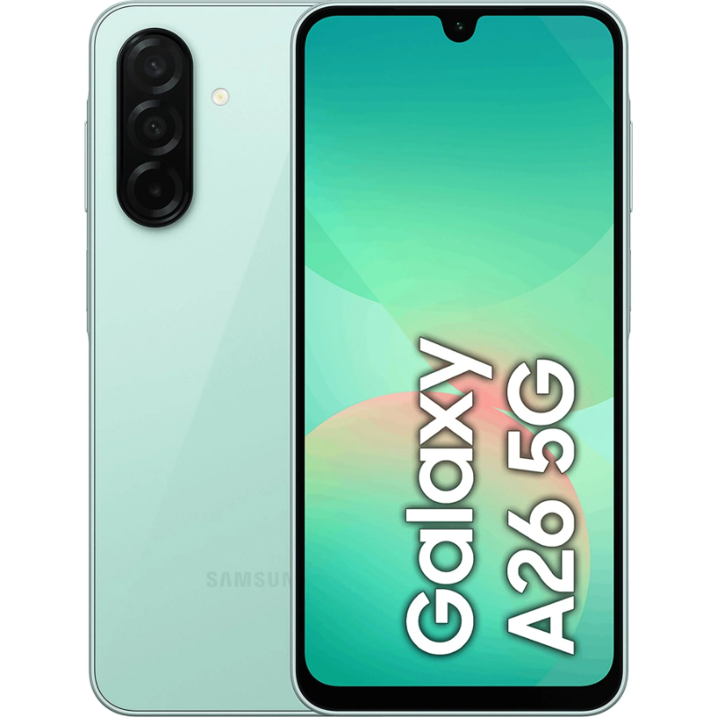 SMARTPHONE SAMSUNG GALAXY A26 5G 6.7" 256 GB VERDE