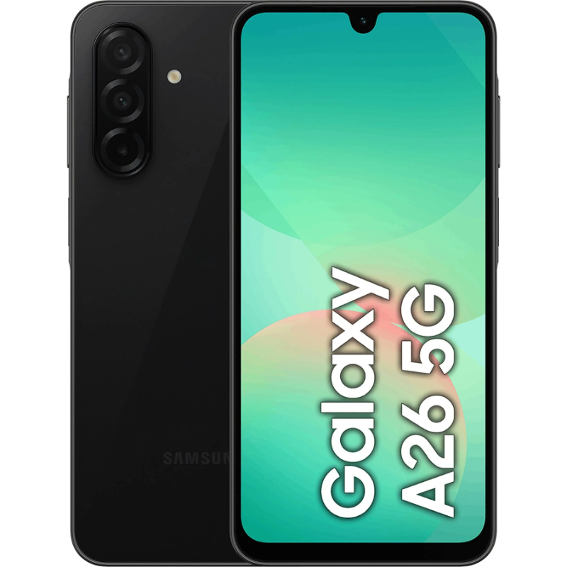 SMARTPHONE SAMSUNG GALAXY A26 5G 6.7" 256 GB NEGRO