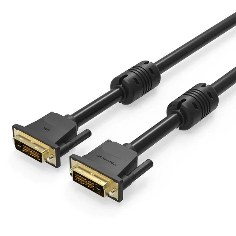 CONECTOR DVI-D/M A DVI-D/M 1.5 M NEGRO VENTION