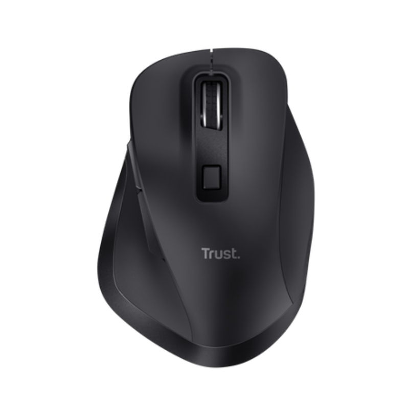 RATON OPTICO FYDA WIRELESS MULTIDISPOSITIVO NEGRO TRUST