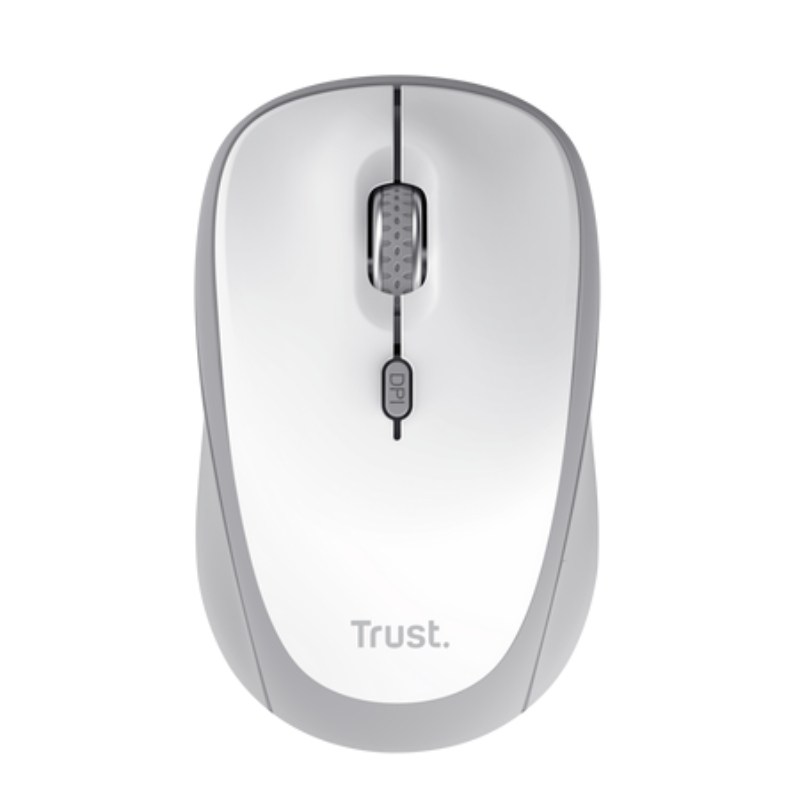 RATON OPTICO YVI+ WIRELESS MULTIDISPOSITIVO BLANCO TRUST