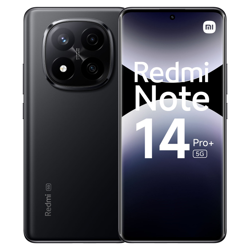 SMARTPHONE REDMI NOTE 14 PRO+ 5G (8+256GB) BLACK XIAOMI