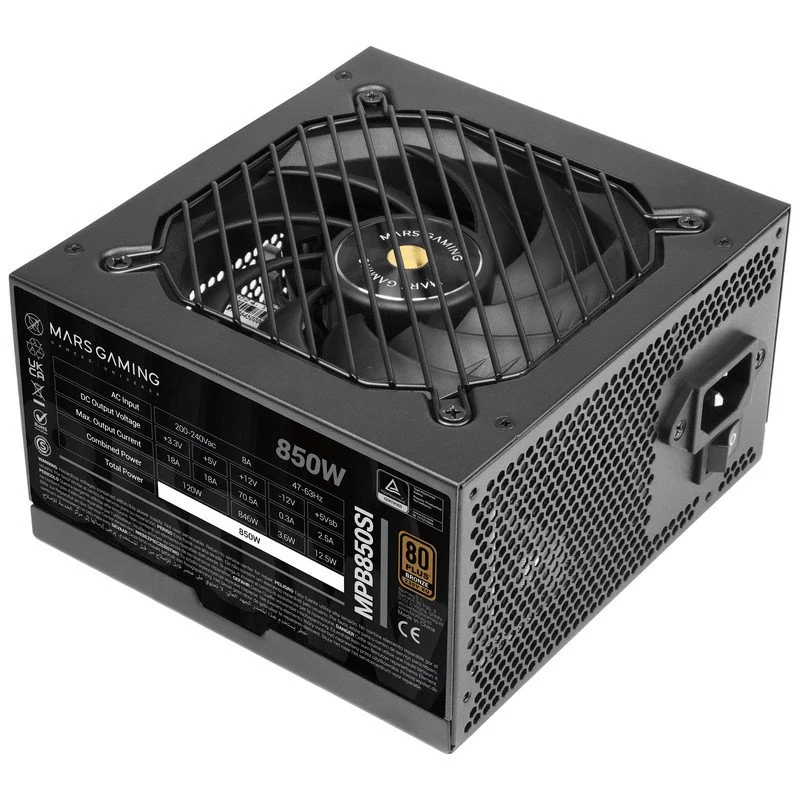 FUENTE ALIM. 850W SI 80+ MARS GAMING