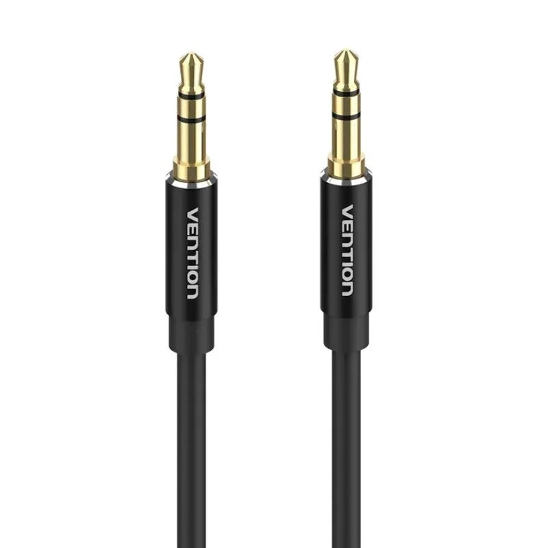 CABLE AUDIO ESTEREO JACK 3.5/M JACK 3.5/M 1.5 M NEGRO VENTION