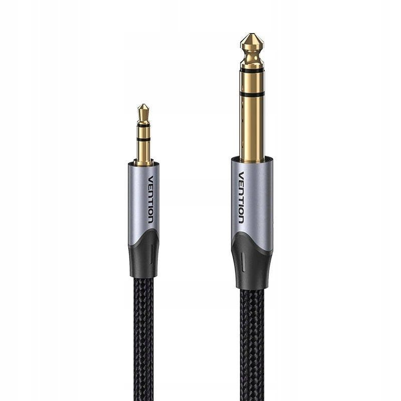 CABLE AUDIO ESTEREO JACK 3.5/M JACK 6.3/M 1.5 M GRIS VENTION