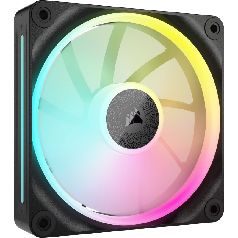 VENTILADOR AUXILIAR LX120 ICUE LINK RGB 120MM BLACK SINGLE PACK CORSAIR