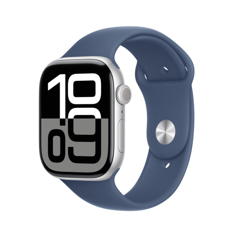 APPLE WATCH SERIES 10 CAJA ALUMINIO GPS+CELL 46mm CORREA DEPORTIVA DENIM M/L