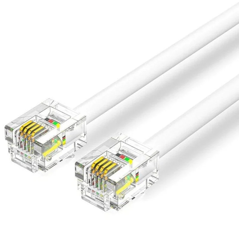CABLE DE TELEFONO 6P4C BLANCO 3 M VENTION