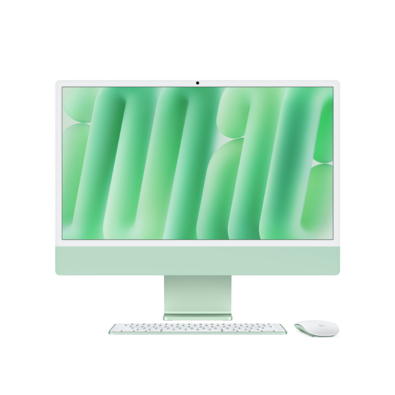 iMAC APPLE 24" RETINA 4.5K M4 10CORE+GPU 10CORE 24GB 512GB GREEN