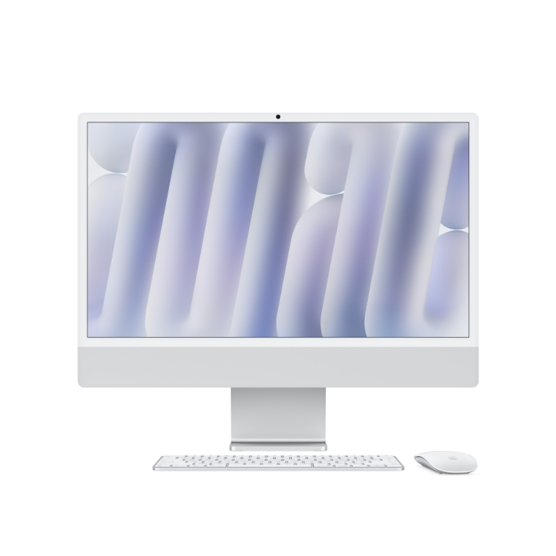 iMAC APPLE 24" RETINA 4.5K M4 10CORE+GPU 10CORE 24GB 512GB SILVER