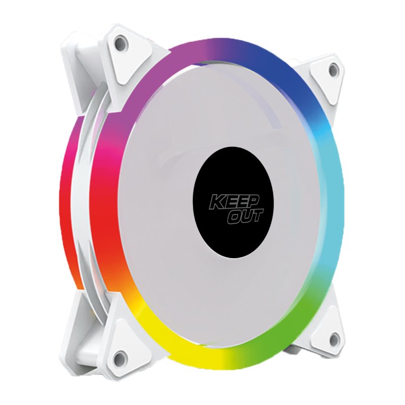 VENTILADOR AUXILIAR XFC-120SR ARGB BLANCO KEEPOUT