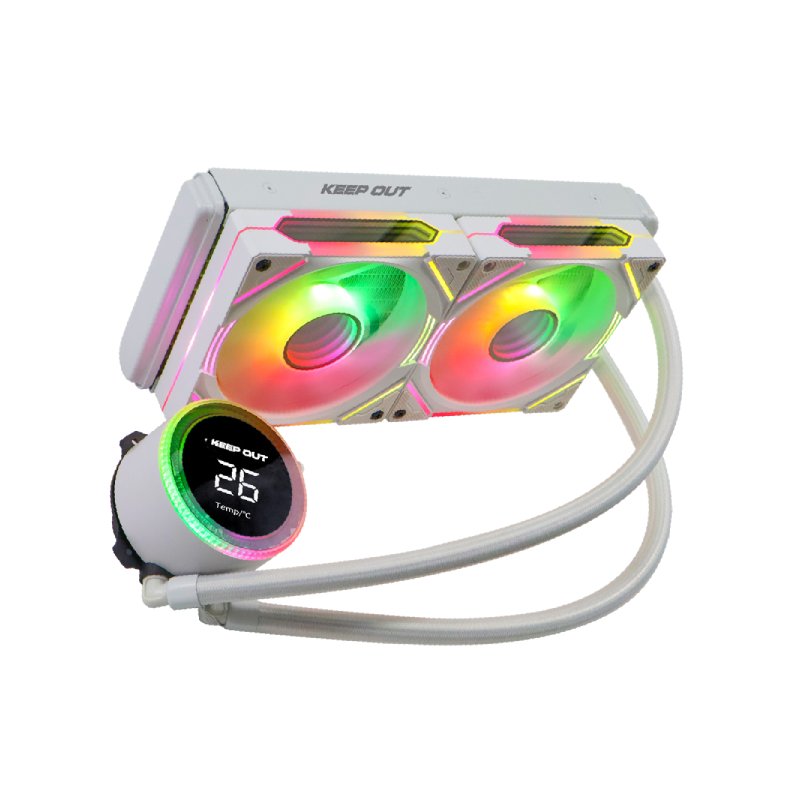 REFRIGERACION LIQUIDA XWC-240 PRO ARGB BLANCO KEEPOUT