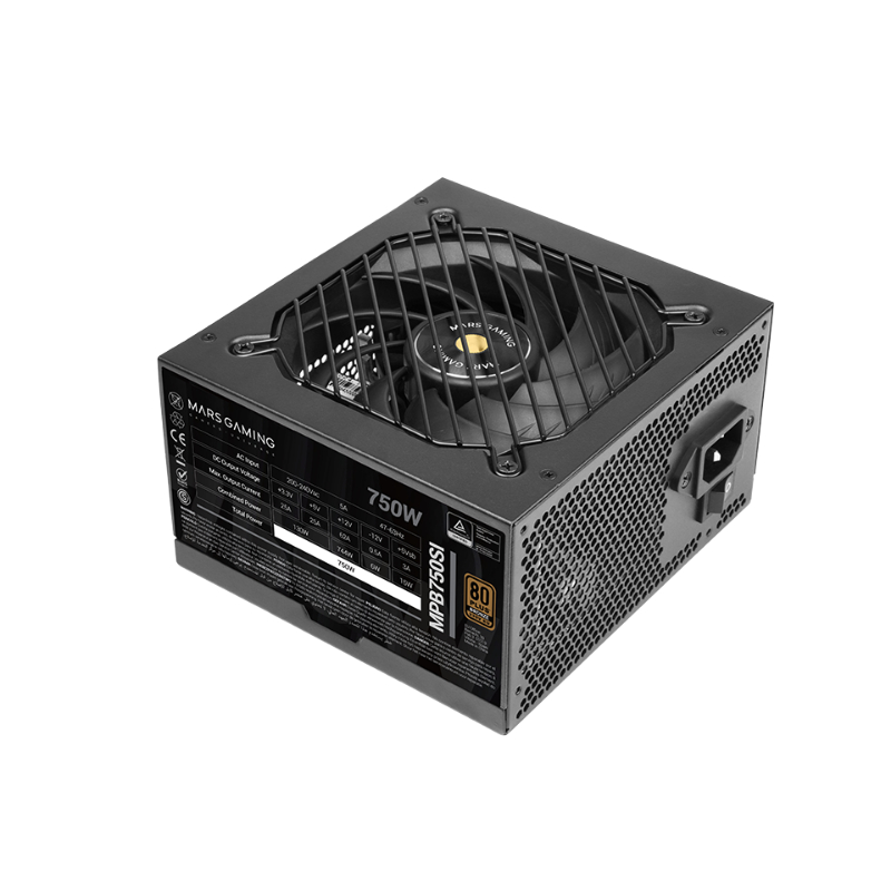 FUENTE ALIM. 750W SI 80+ MARS GAMING