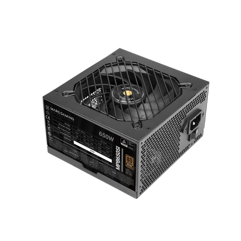 FUENTE ALIM. 650W SI 80+ MARS GAMING