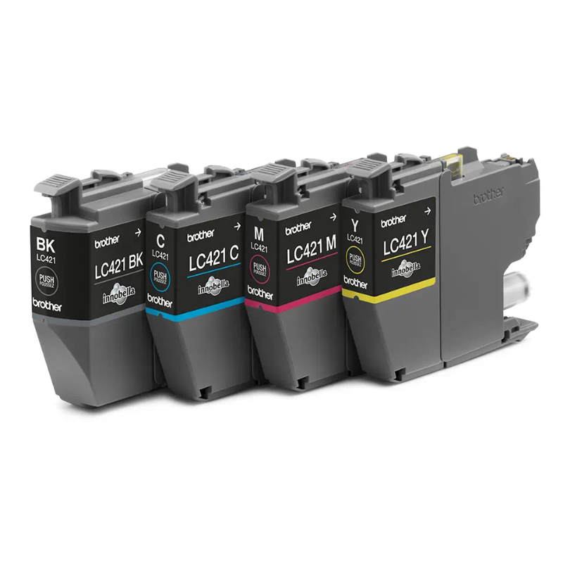 MULTIPACK 4 CARTUCHOS TINTA LC421 BK/C/M/Y BROTHER