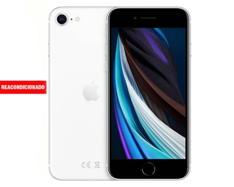 APPLE iPHONE SE 2020 128GB WHITE REACONDICIONADO GRADO B