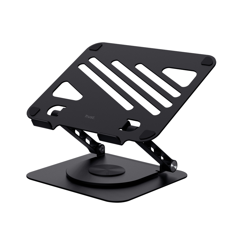 SOPORTE ELEVADOR METALICO PORTATIL ZEFF NEGRO TRUST