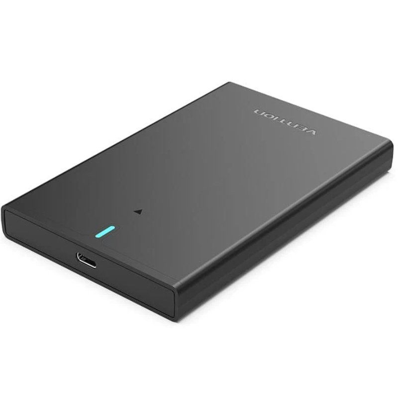 CAJA EXTERNA USB 3.1 2.5" SATA NEGRO VENTION