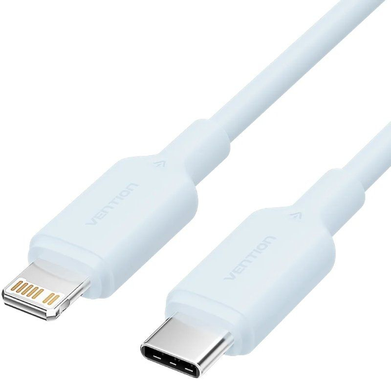 CABLE 2.0 USB-C A LIGHTNING 1 M AZUL VENTION