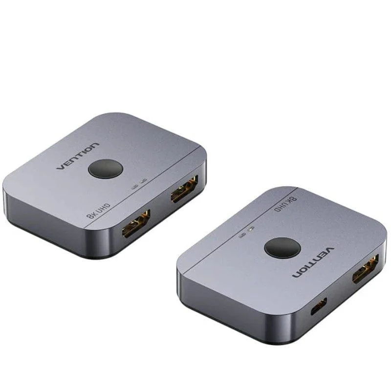 CONMUTADOR 8K 2.1 BIDIRECCIONAL HDMI/H GRIS VENTION