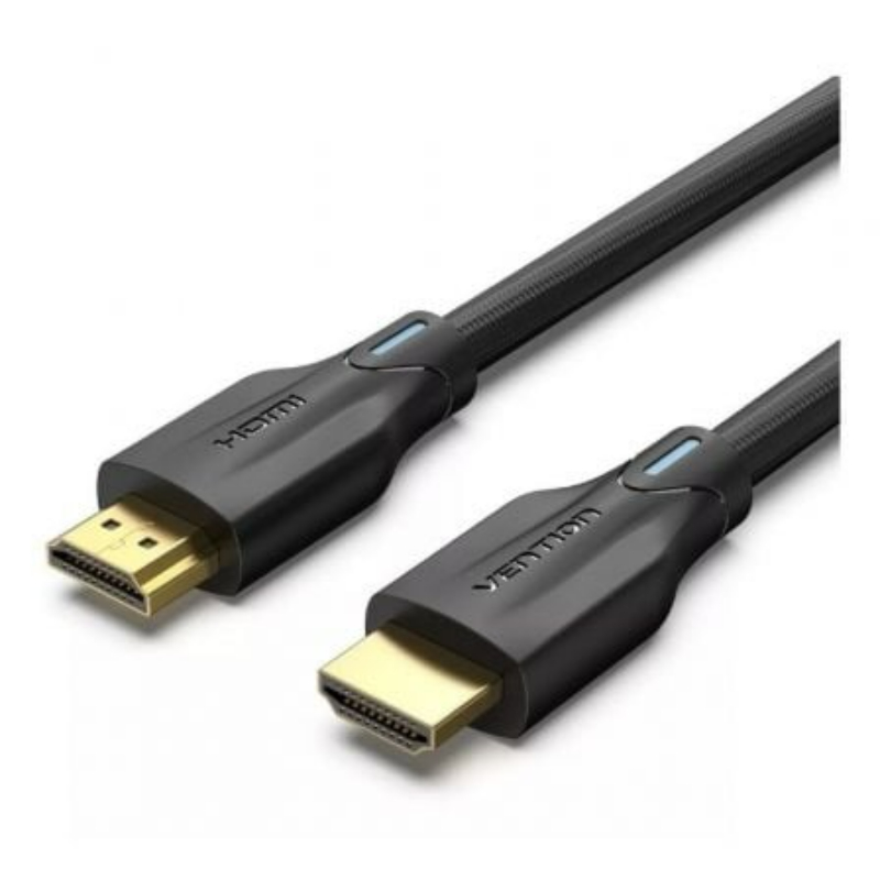 CABLE HDMI V2.1 8K M-M TRENZADO 1 M NEGRO VENTION