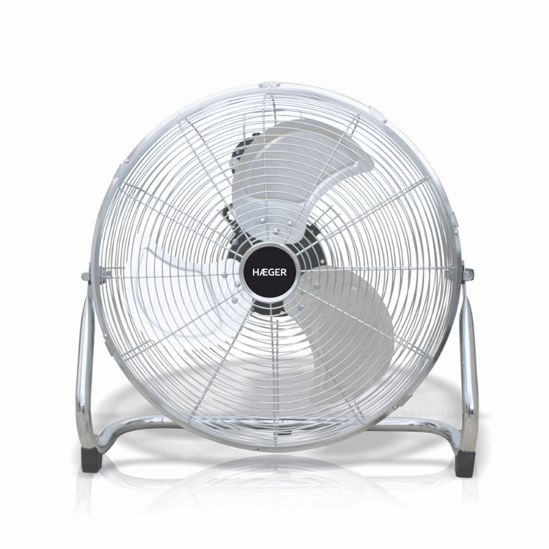 VENTILADOR DE SUELO SEMI INDUSTRIAL NEW TORNADO PLATA HAEGER