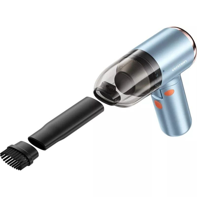 ASPIRADOR DE MANO CON BATERIA AZUL VENTION