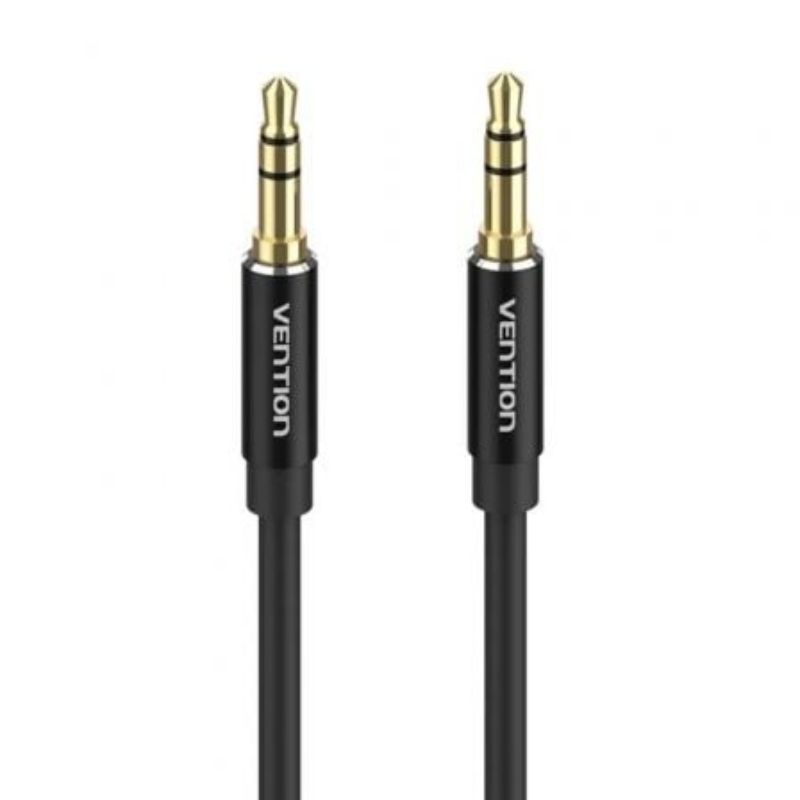 CABLE AUDIO ESTEREO JACK 3.5/M JACK 3.5/M 1 M NEGRO VENTION
