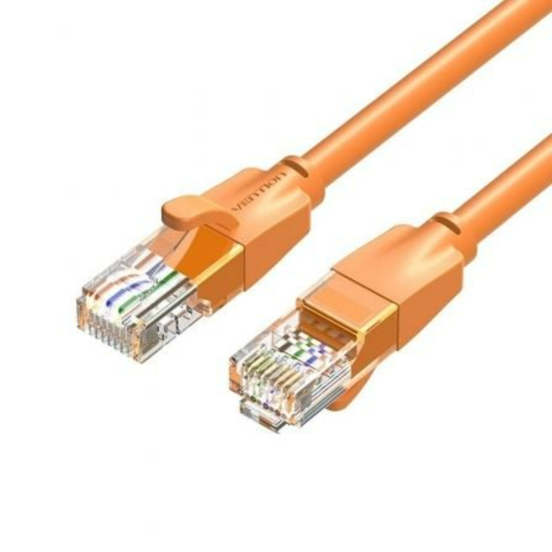 CABLE DE RED LATIGUILLO RJ45 UTP CAT6 AWG26 2 M NARANJA VENTION