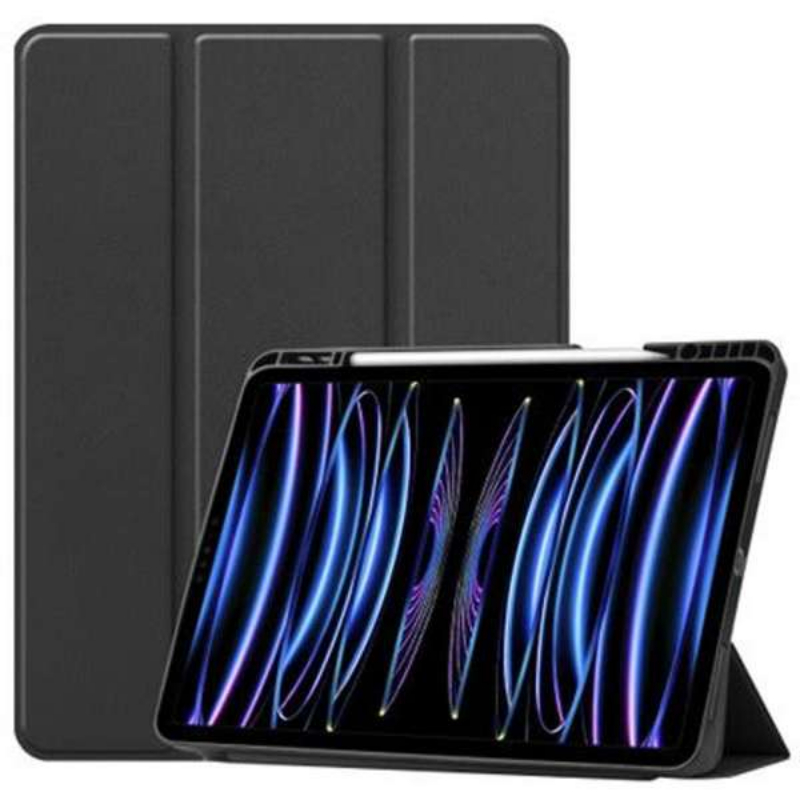 FUNDA TABLET IPAD PRO 12.9" 2022/21 SMART TRI-FOLD NEGRO JUST IN CASE