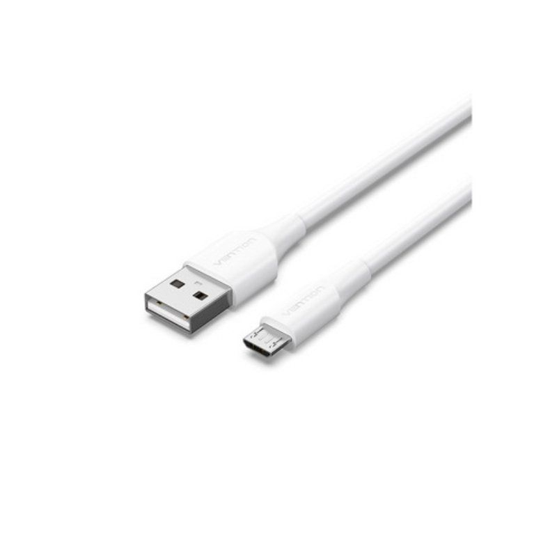 CABLE USB 2.0 A MICRO USB 1 M BLANCO VENTION