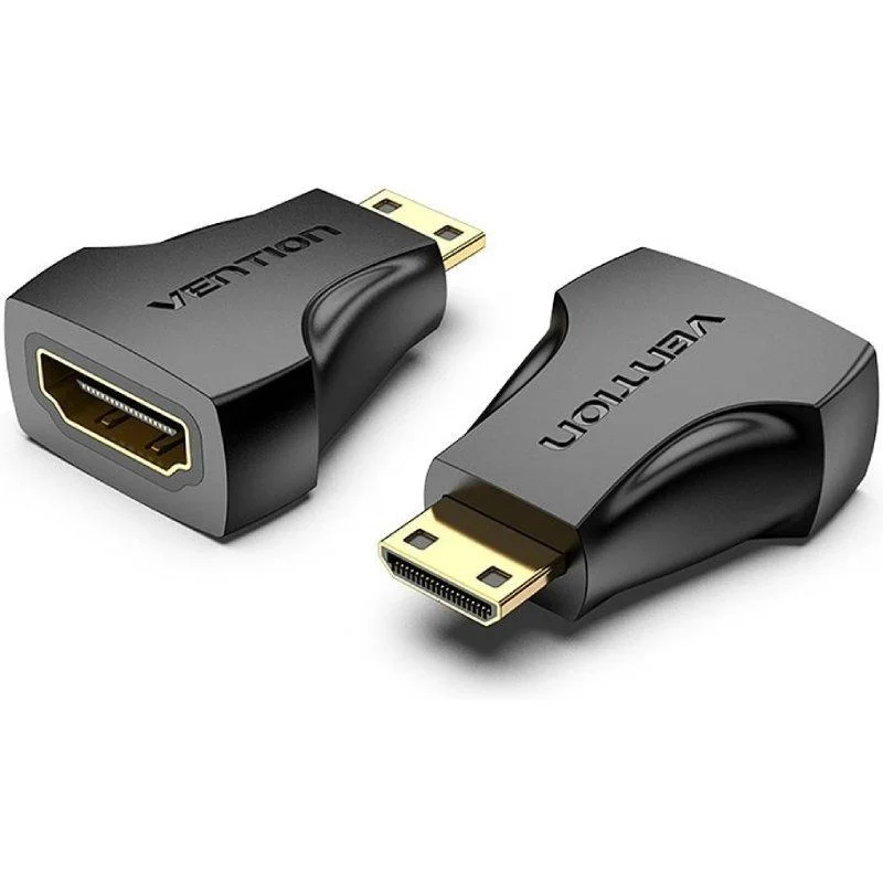 ADAPTADOR MINI HDMI/M A HDMI/H NEGRO VENTION