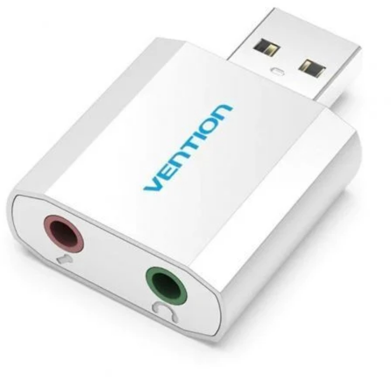 TARJETA SONIDO 2xJACK/H 2.1 PLATA VENTION