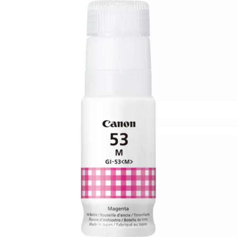 CARTUCHO BOTELLA TINTA MAGENTA GI-53 CANON