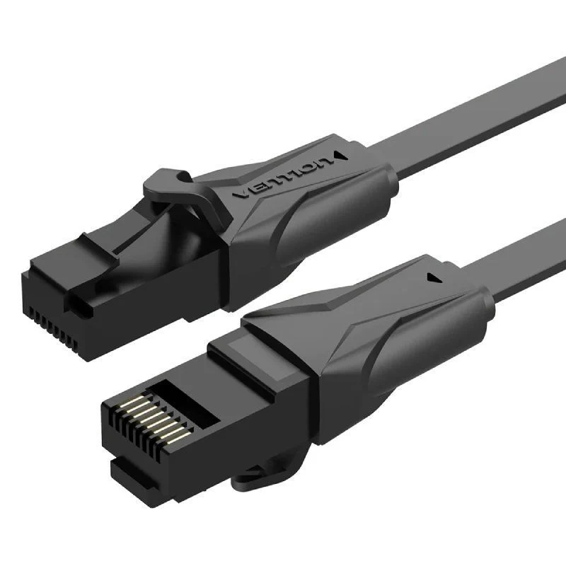 CABLE DE RED LATIGUILLO RJ45 UTP CAT6 AWG32 5 M NEGRO VENTION