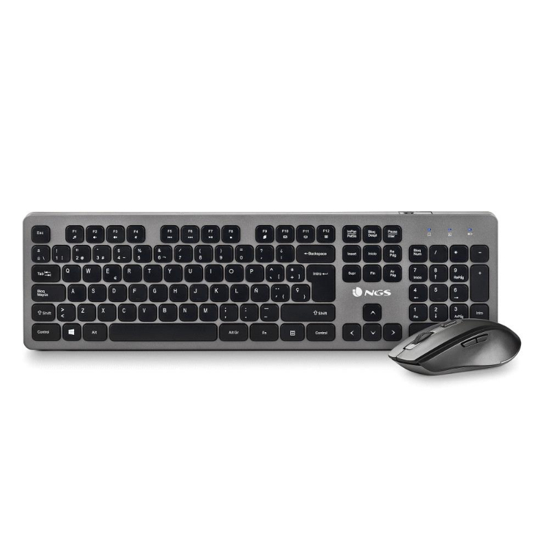 TECLADO + RATON WIRELESS IDOL KIT NGS