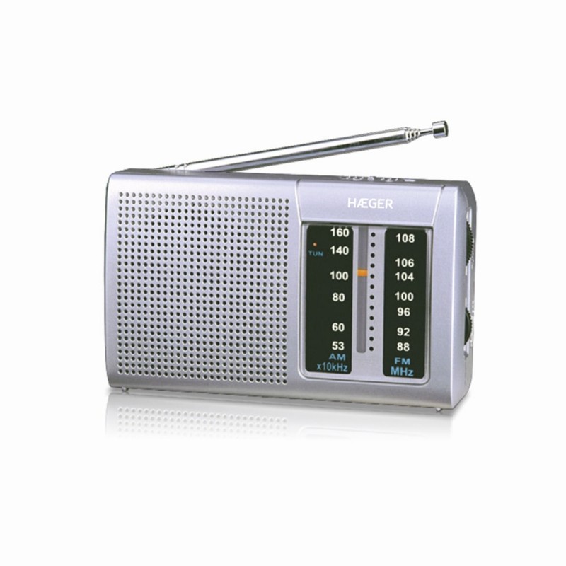 RADIO AM/FM GOAL GRIS HAEGER