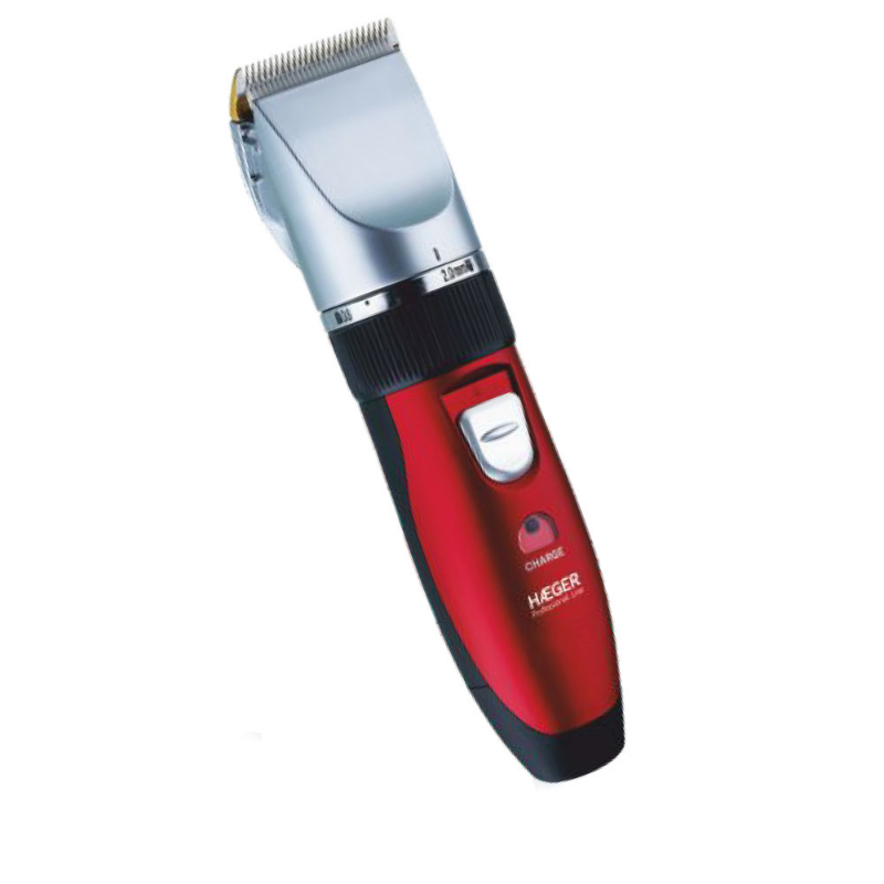 MAQUINA CORTAPELOS RECARGABLE PROEDGER ROJO HAEGER