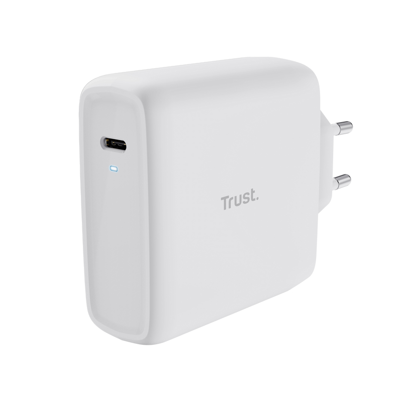 CARGADOR PARED/VIAJE USB-C 100W MAXO BLANCO TRUST