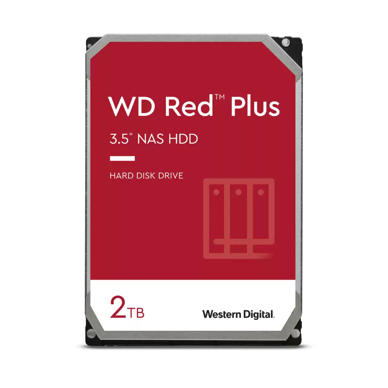 DISCO DURO 2 TB 3.5" SATA WD RED PLUS
