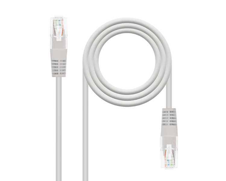 CABLE DE RED LATIGUILLO RJ45 CAT6 UTP 30 M GRIS NANOCABLE